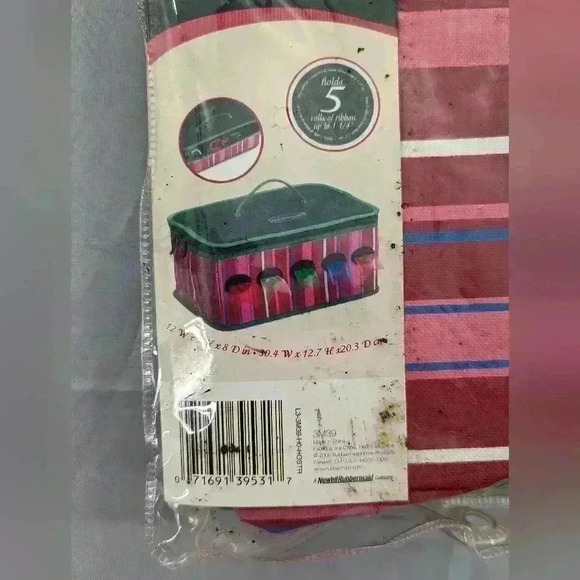 Rubbermaid Ribbon Organizer Storage Dispenser Craft Christmas Yarn New Open - Picture 3 of 7
